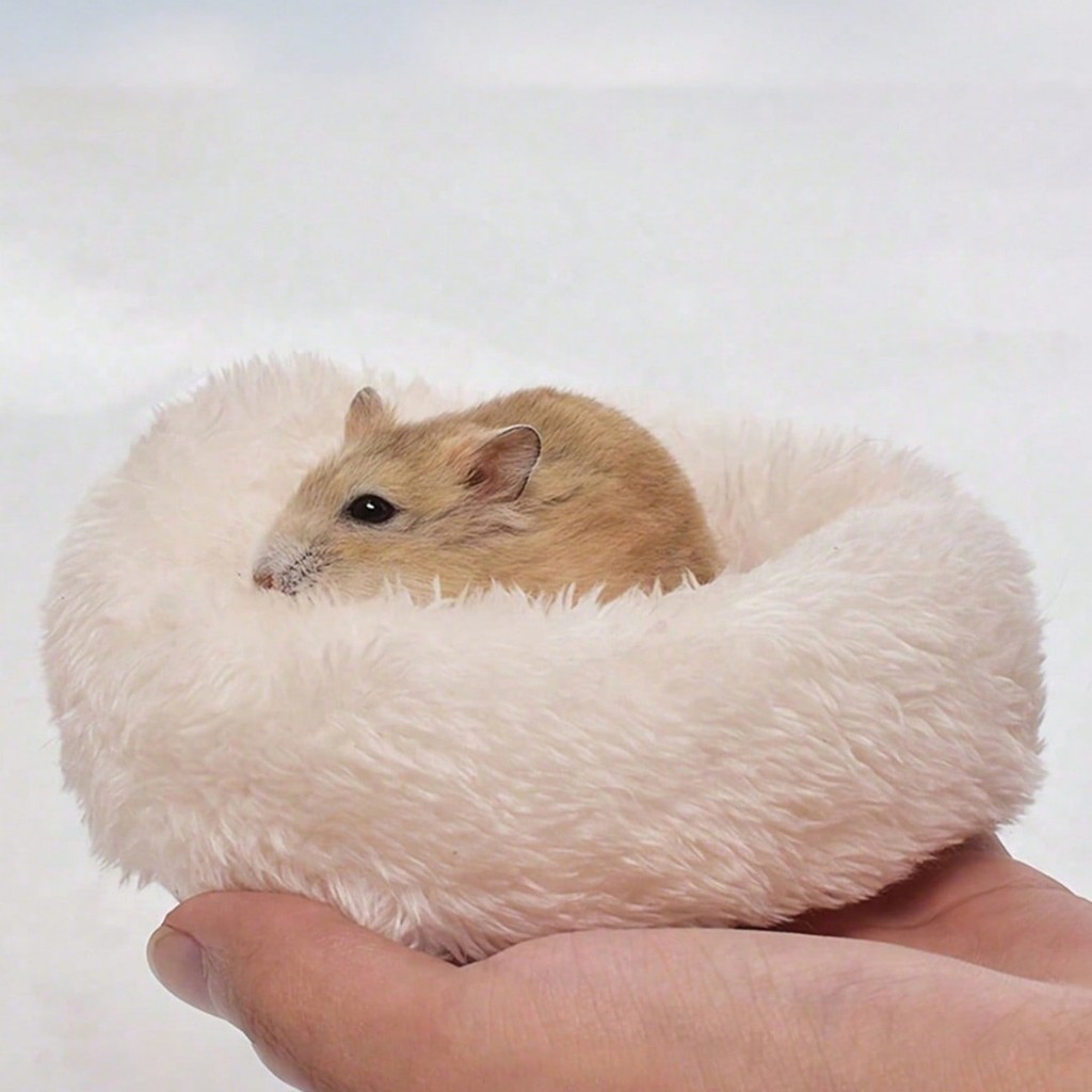 Thú Cưng Nhỏ Dài Lông Thú Cưng Tổ Mật Ong Glider Chuột Lang Mùa Đông Ấm Tổ Lồng Jizai Hamster