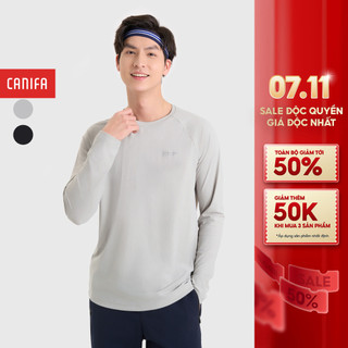  Áo phông active nam CANIFA dài tay dáng thể thao 8TL24W005 