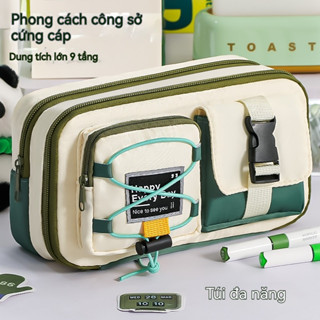  Hộp đựng bút chì học sinh dung tích lớn Chất liệu chống bẩn cao cấp Thiết kế đơn giản Hàn Quốc Thích hợp cho nam nữ cấp hai cấp ba-A 