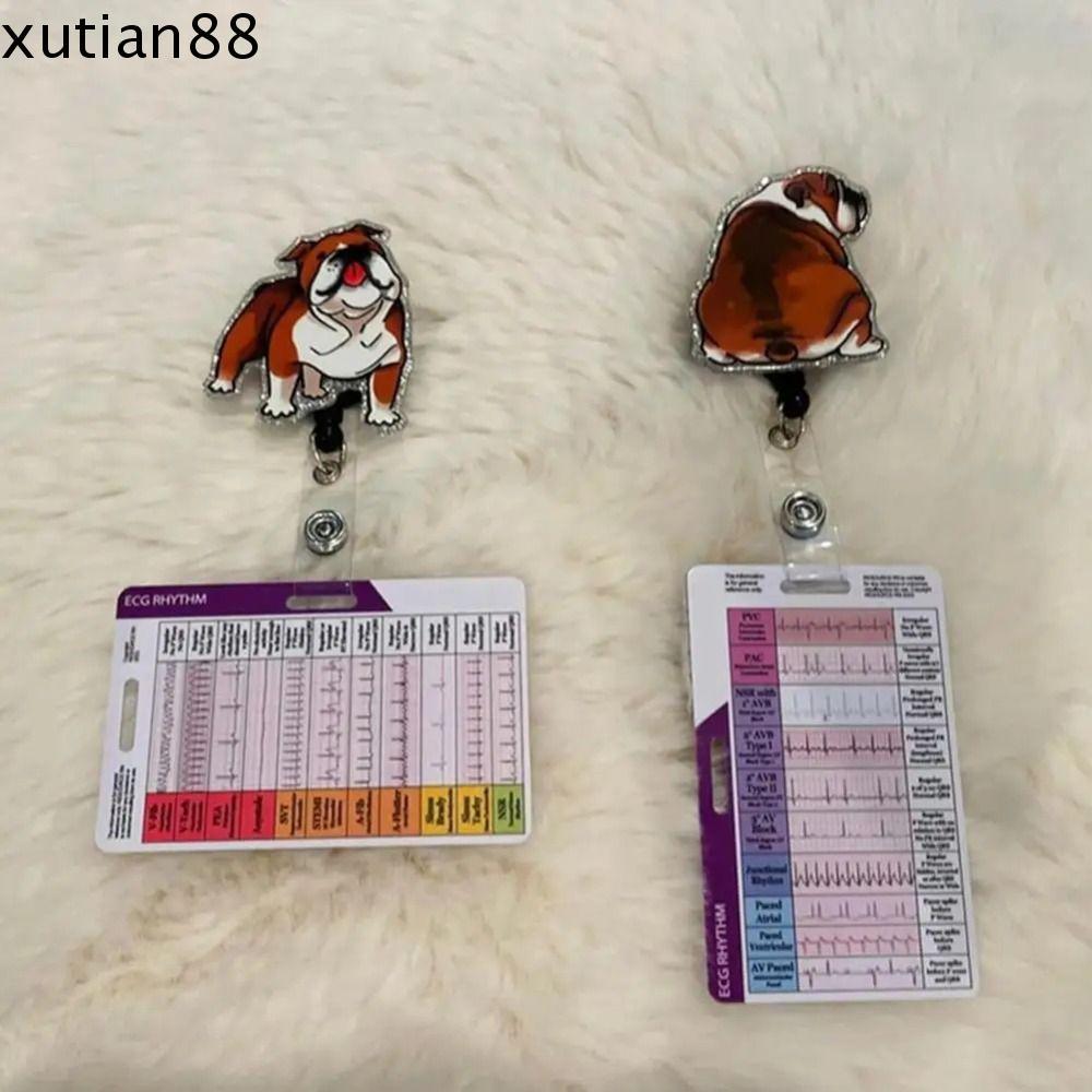 XUTIAN88HH Ecg Thước tự đo, Ecg nhựa đo chính xác Ecg / ekg Thẻ bỏ túi nhịp điệu, Đo ECG / EKG Giải 