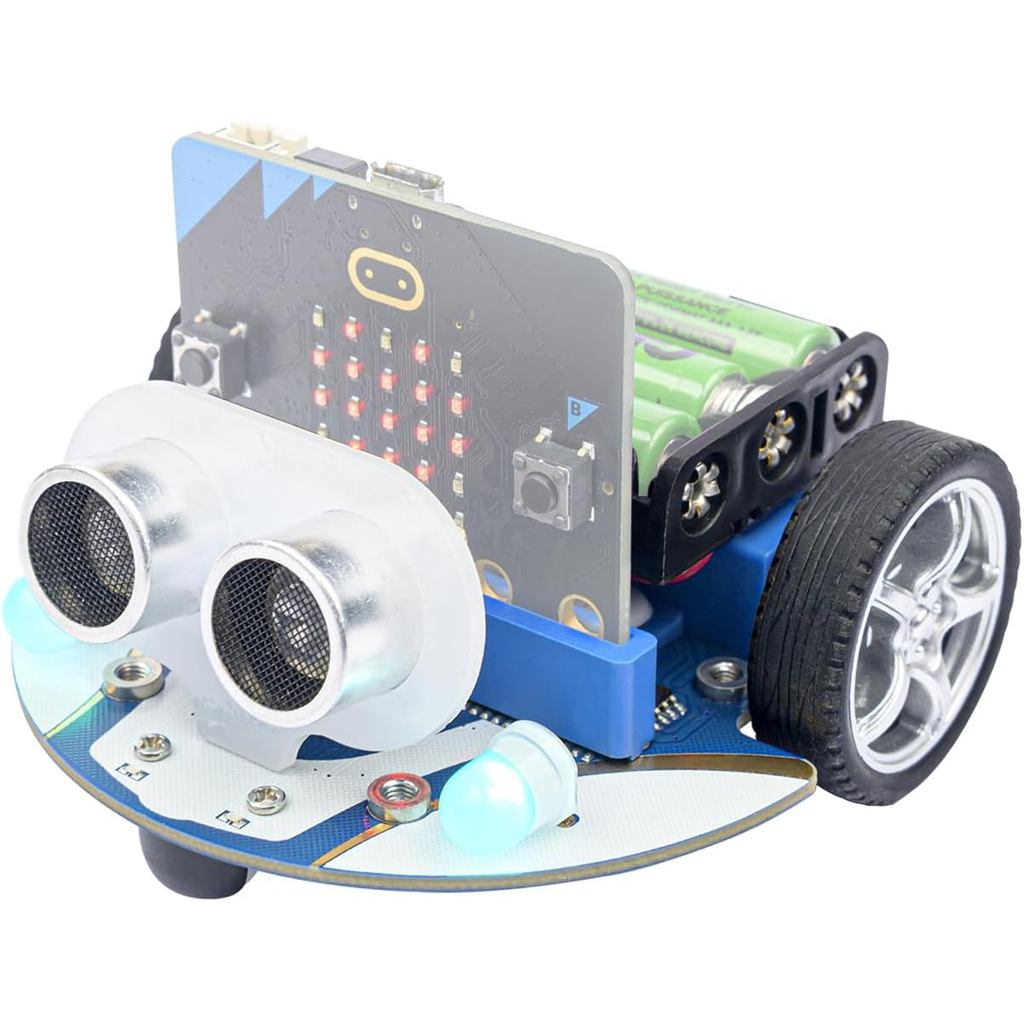 Bộ microbit Mini Cutebot ELECFREAKS Tương thích với BBC Micro: bit V2 và V1, Bộ xe Robot có thể lập 