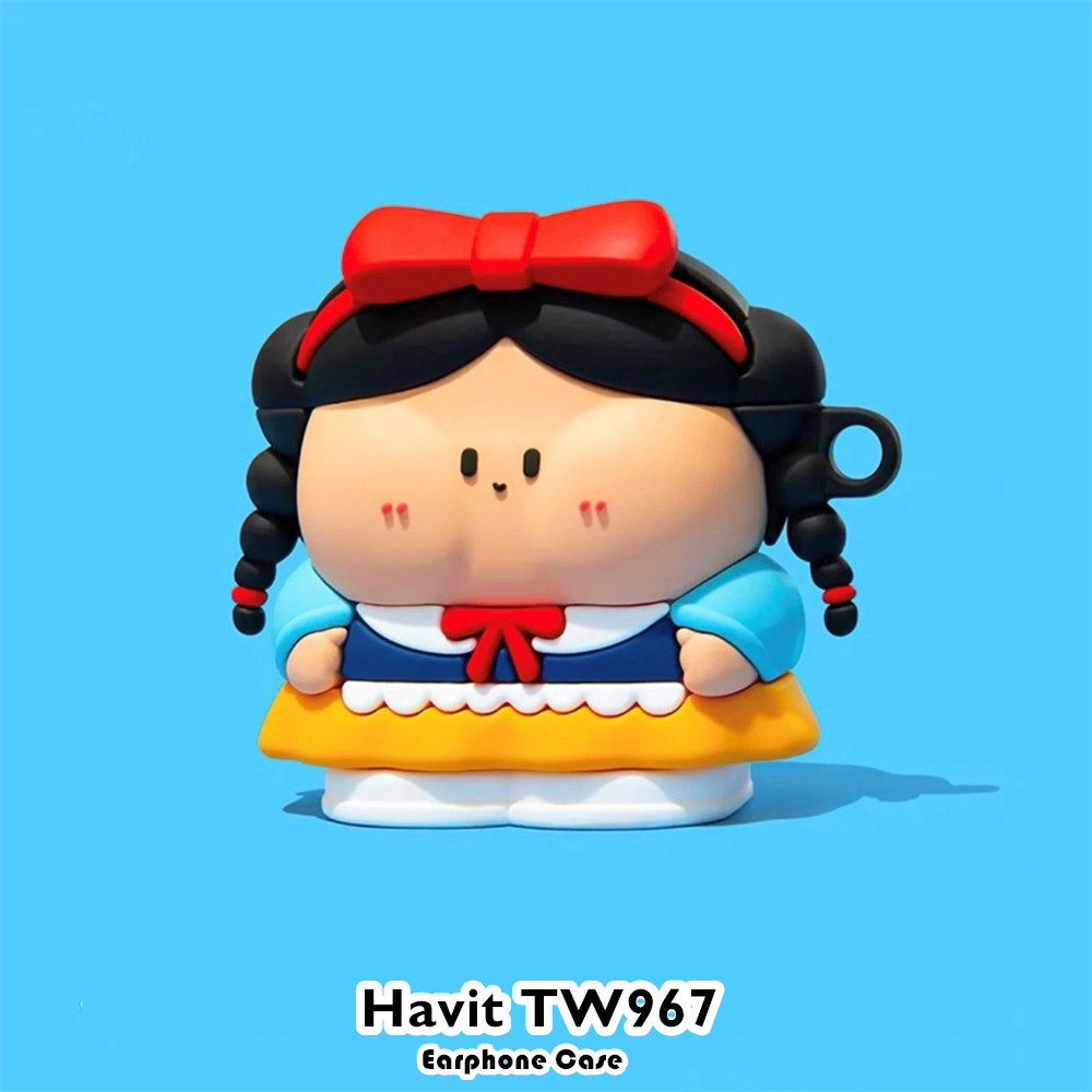 [Giao Hàng Nhanh] Dành Cho Vỏ Havit TW967 Vỏ Tai Nghe Silicon Mềm Hoạt Hình Sáng Tạo SỐ 4