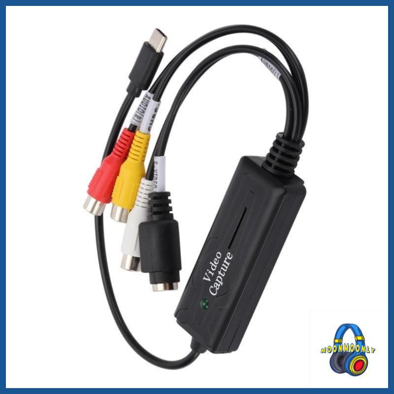 Moom USB2 0 Video Capture Card Video Converters Capture Adapter Card 720x480 Độ phân giải Video Grab