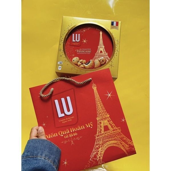 [Chính hãng]Bánh quy bơ Lu cao cấp 708g mẫu 2024