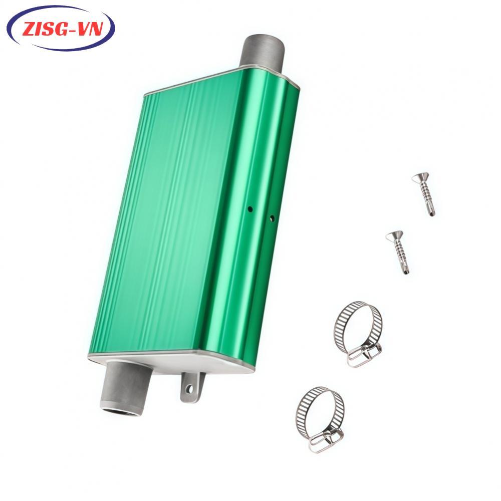 [ZISG]Diesel Heating Muffler 2 clips screws exhaust muffler aluminum alloy 2KW 5kW 8kW1pcs