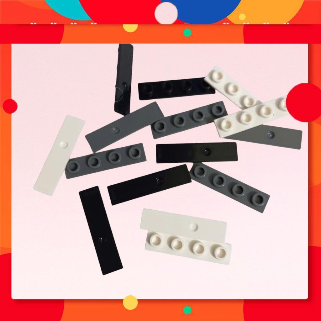 COMBO 5 Mảnh Nhựa Tạo Hình Trơn Ngược 1x4 NO.1705 Dùng Trang Trí Mô Hình Nhân Vật