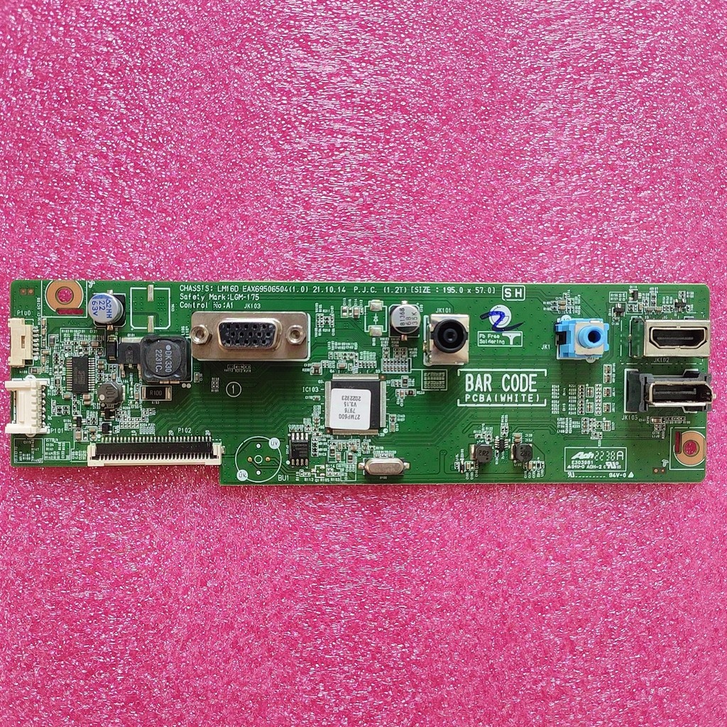 Bo mạch chủ LG 27MP60G chính hãng hoàn toàn mới EAX69506504((1.0) LGM-175 Hàng có sẵn
