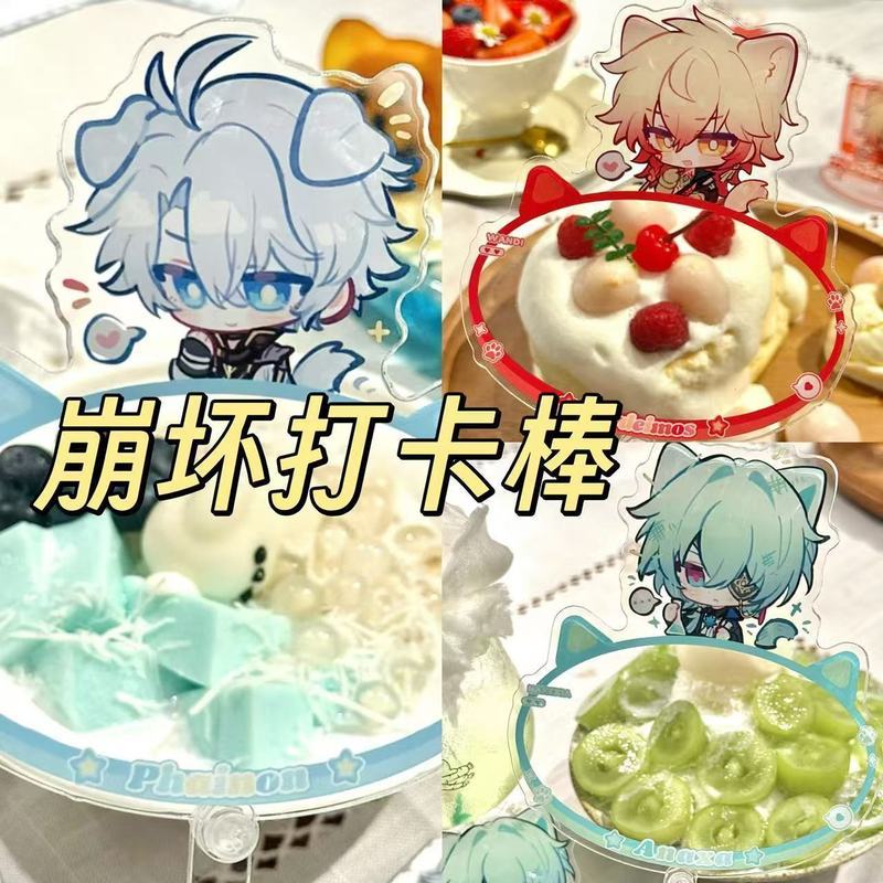 Honkai: Star Rail / Mydei / Phainon / Anaxa / Anaxa Anaxa Acrylic Check-in Stick Phải có để chụp ảnh