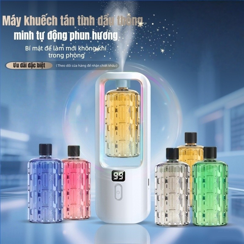 Máy phun tinh dầu, máy tạo độ ẩm yên tĩnh, máy khuếch tán tinh dầu, tỏa hương nhanh, hương thơm lâu.