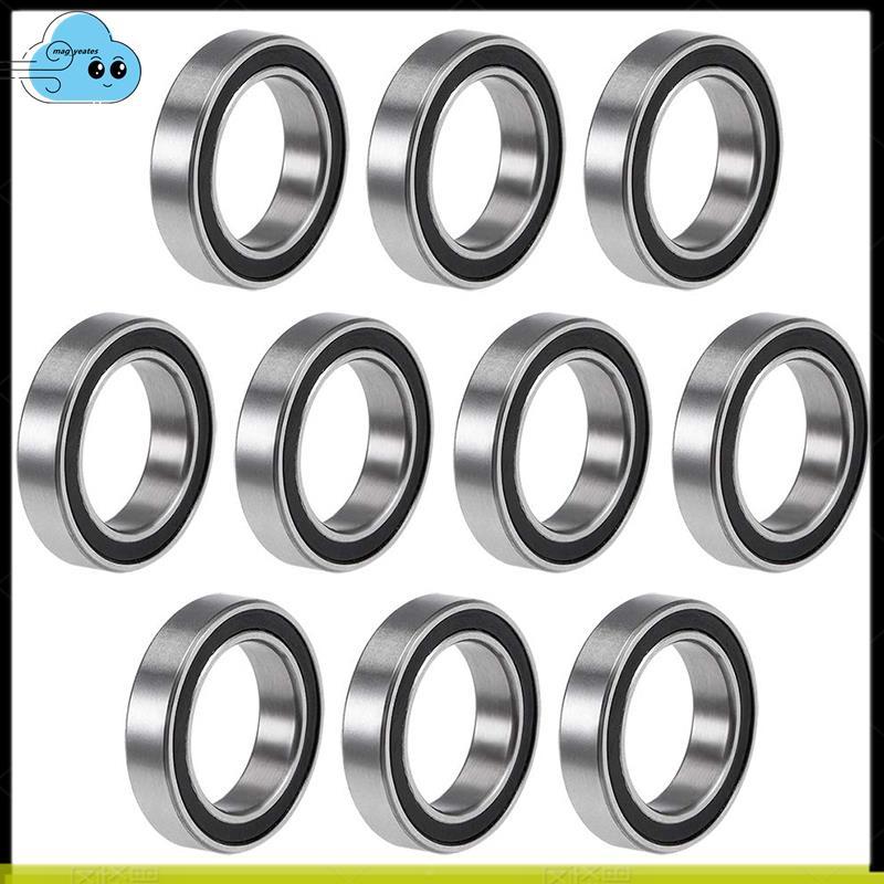 10 CÁI 6701- 12X18X4 mm Vòng bi rãnh sâu kín cao su thu nhỏ