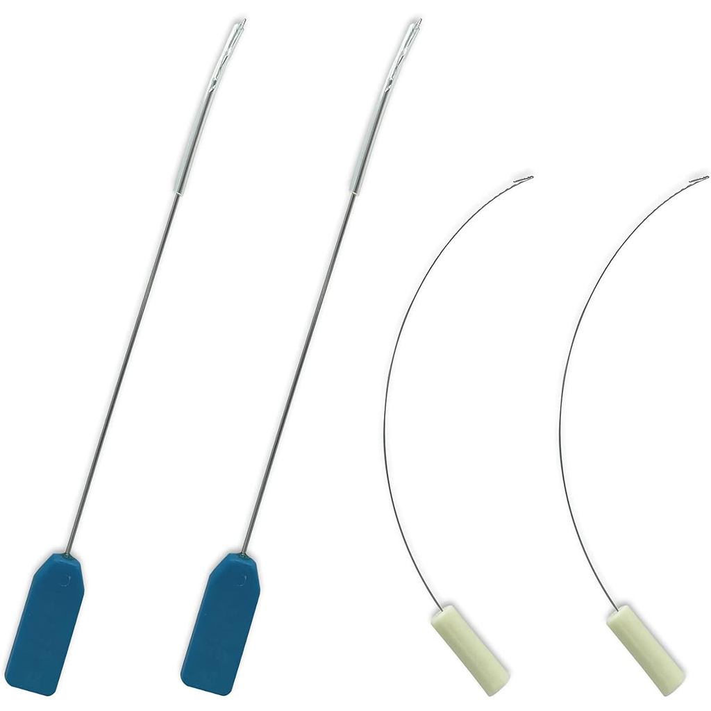 Serger Needle Threader, overlocker Threader Set, cho Looper và Needle by Hemline, 2 Bộ Serger Looper