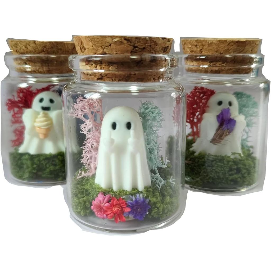 Trang trí Halloween Trong nhà, Ma trong lọ, Phát sáng trong bóng tối, Áp dụng ma, Ủng hộ tiệc Hallow