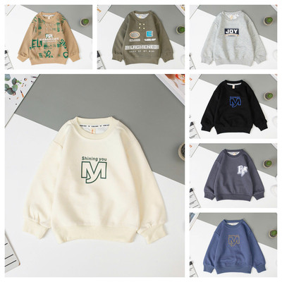 Áo dài tay bo gấu, Áo nỉ bé trai dài tay thu đông LITIBABY size 2/6 tuổi