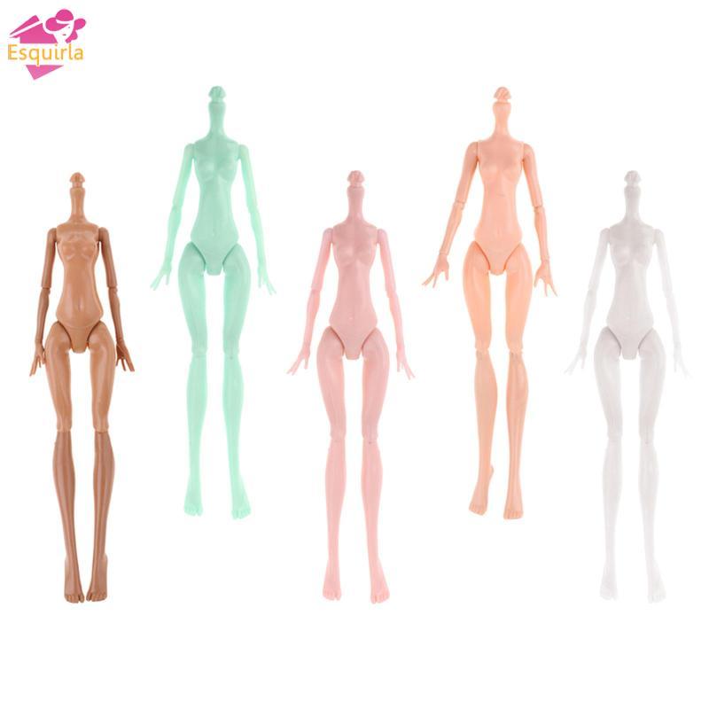 Esquirla 5 Cái 12in Khuôn Cô Gái Khỏa Thân Búp Bê Cơ Thể Kid Tự Lắp Ráp Accs Phụ Kiện