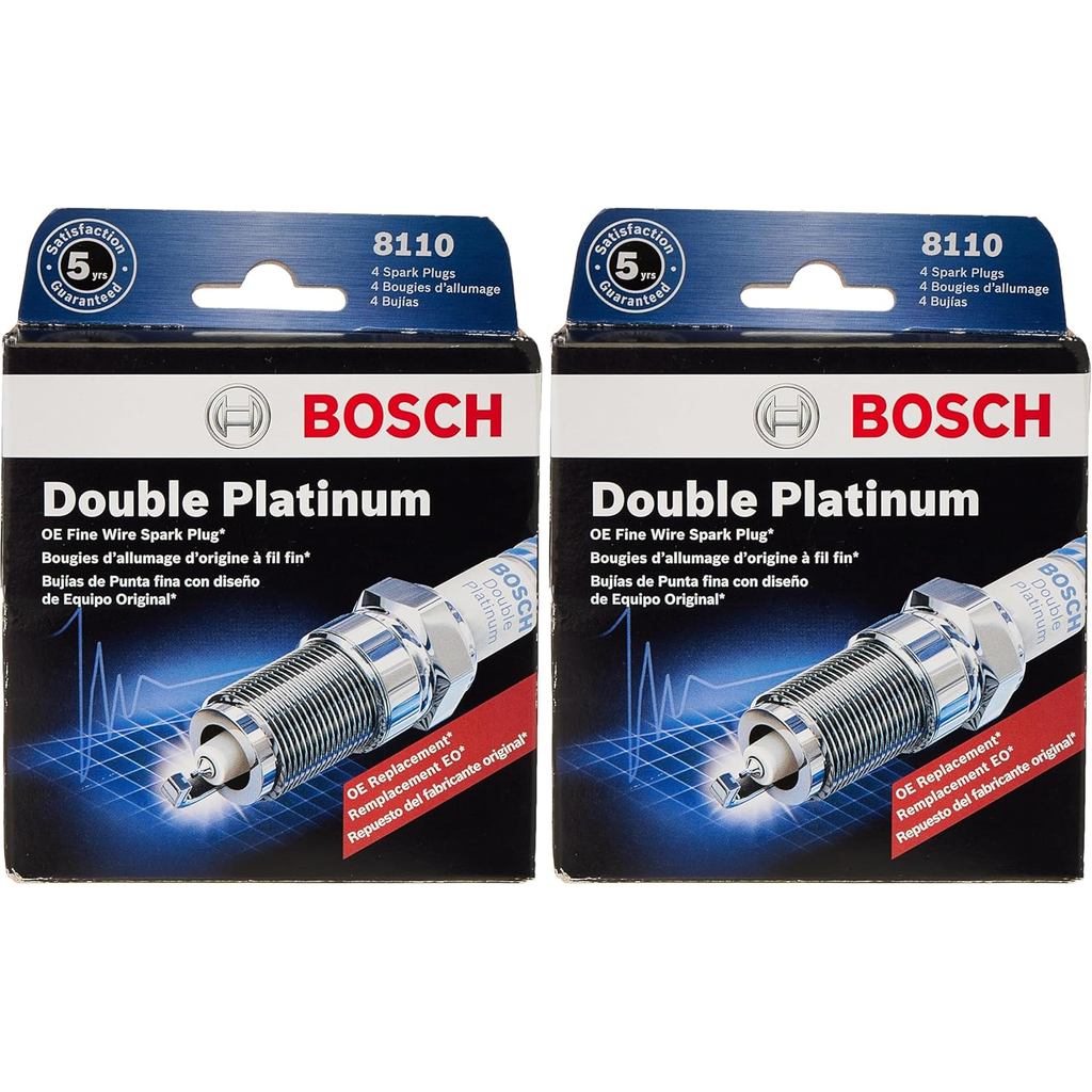Bosch Automotive (8110) OE Fine Wire Double Platinum Bugi - Đơn (Gói 2)