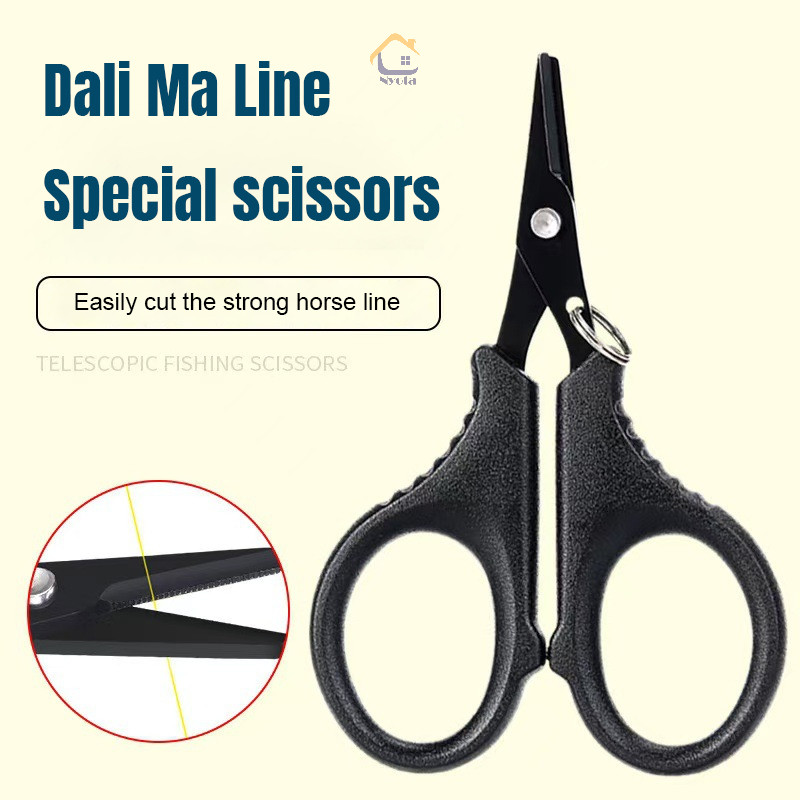 🌼COD🌼Kéo cắt dây câu cá hình số 8 gấp gọn tiện lợi bằng thép không gỉ thẻo cắt chì đa năng chất liệu thép không gỉ