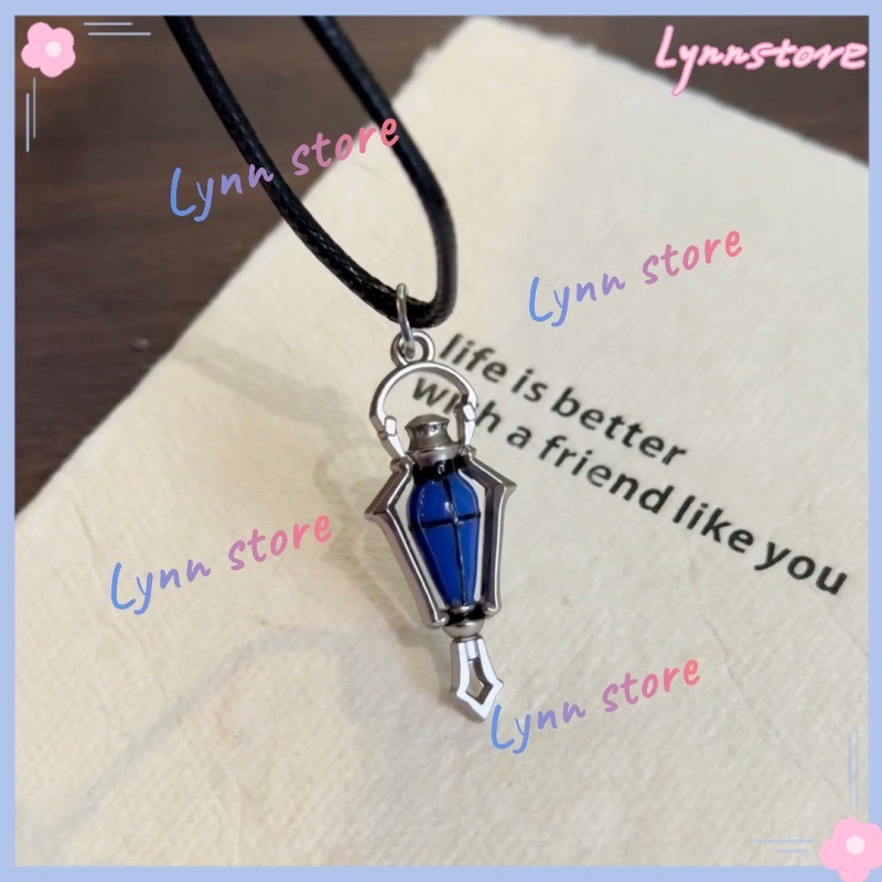 Vòng cổ Flins kim loại cho cosplay Genshin Impact