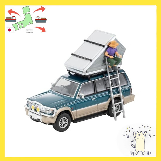 [Japanese Version] TOMYTEC Tomy Limited Vintage Neo 1/64 LV-N206c Mitsubishi Pajero Mid Roof Wide VR