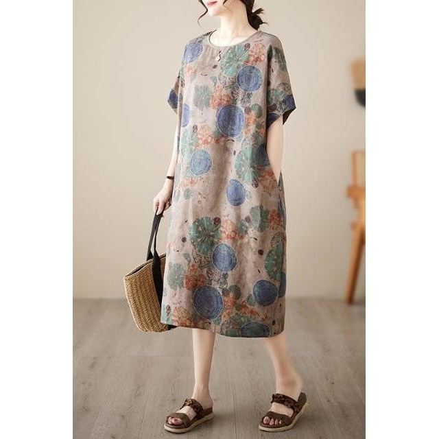 Váy mùa hè nữ cỡ lớn 200 pound dành cho nữ 200 pound nữ