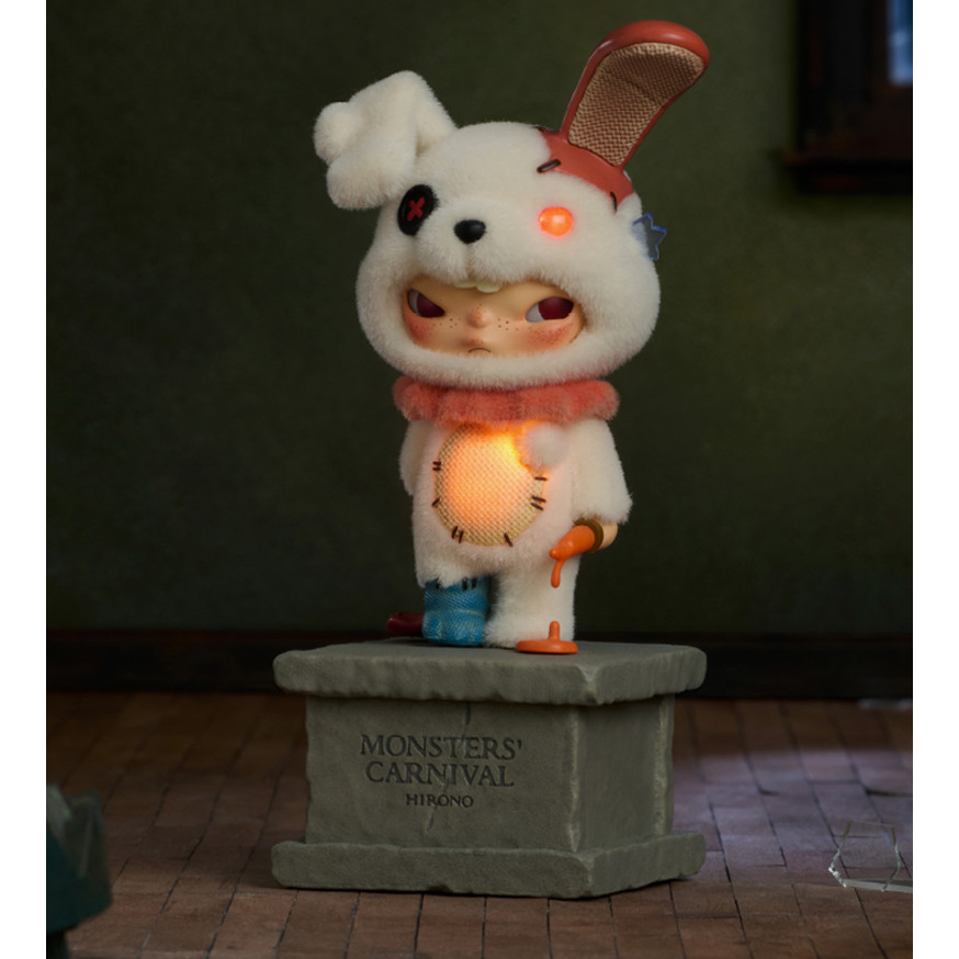 Hirono Monsters 'Carnival Series Nhân Vật Hộp Mù Cảnh Đạo Cụ Quà Tặng Halloween Đồ Chơi Bất Ngờ