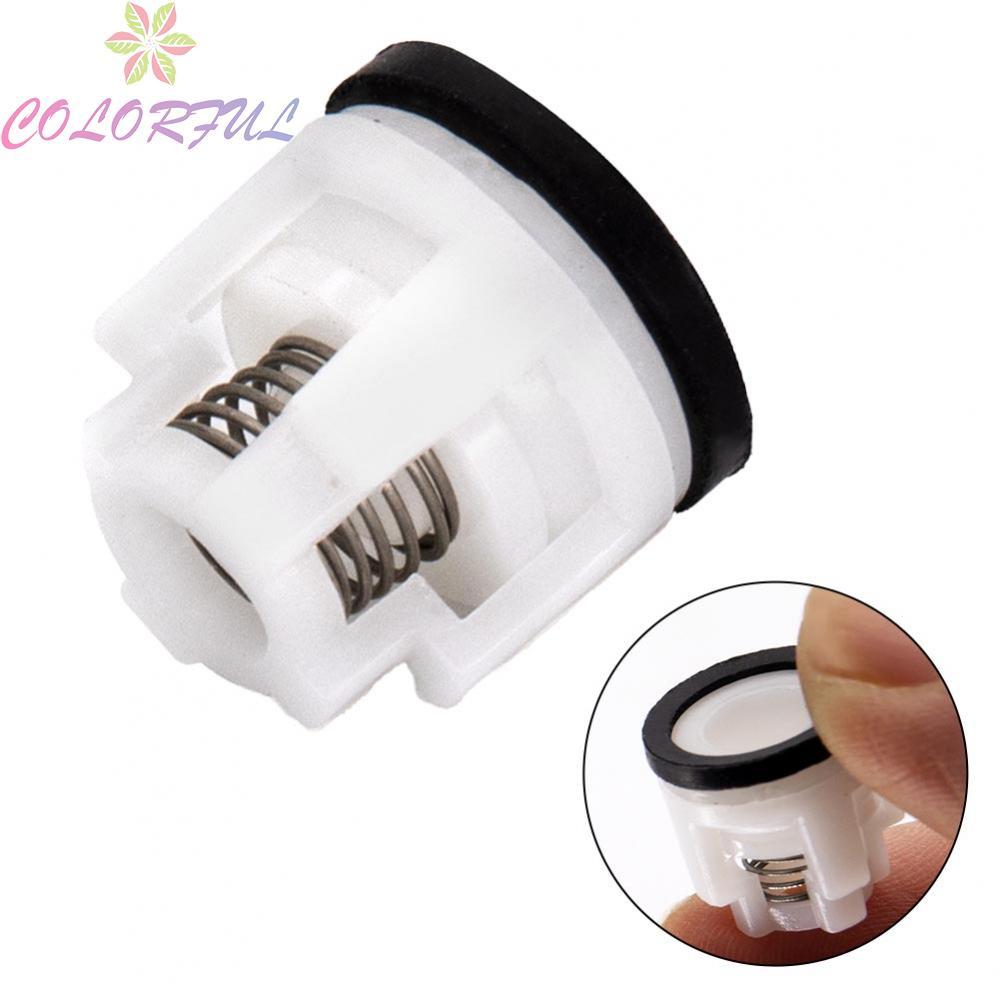【COLORFUL】Check Valve 0.47*0.55inch 2* Axial General Pump High Pressure Washer White