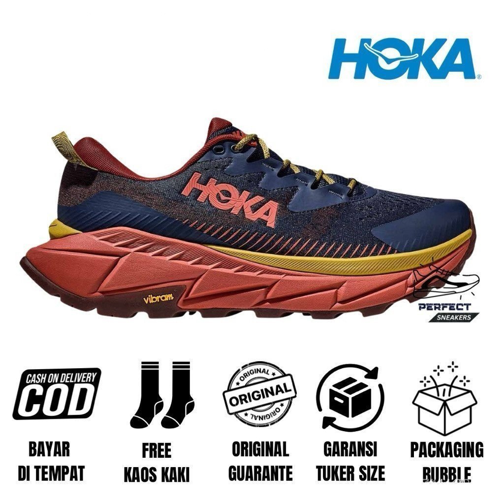 SEPATU TRAILRUN HIKING HOKA SKYLINE FLOAT X HOT SAUCE CHÍNH HÃNG CHÍNH HÃNG