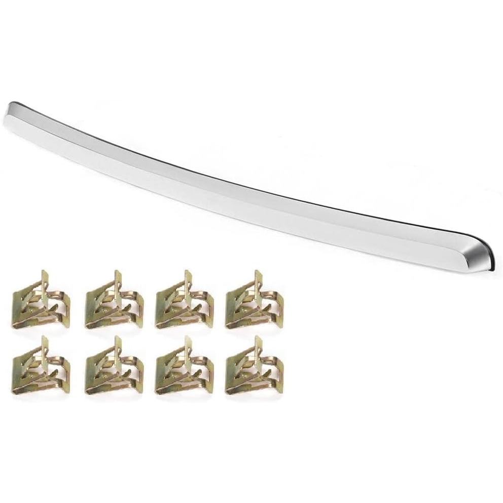 G-PLUS Front Hood Moulding Trim Moulding, Tương thích với GMC Sierra 1500 2007-2013 / Fit 2008-2010 