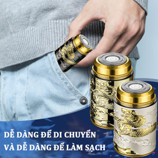 🔥Máy cạo râu MINI 2 lưỡi cắt, sắc bén. nhỏ gọn chống nước - Thiết kế thông minh, sạc nhanh