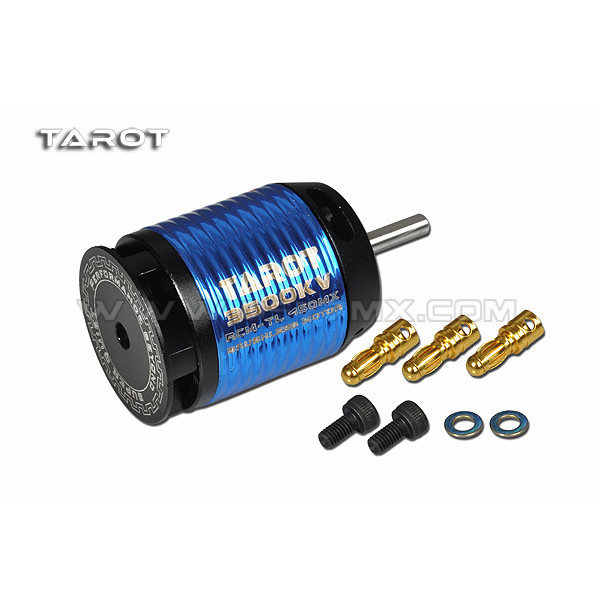 Tarot 450MX (3500KV) động cơ không chổi than TL450MX-3500 cho máy bay trực thăng 450 Align Trex RC