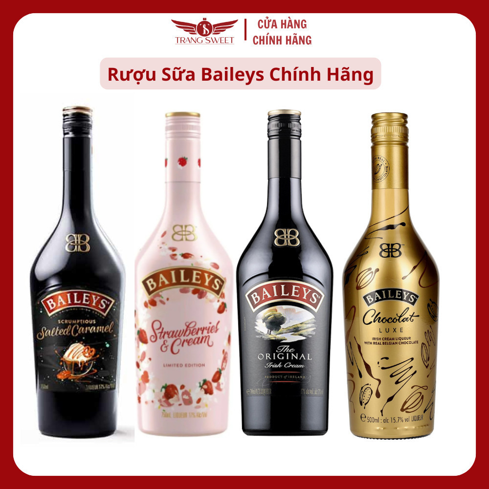 (CHIẾT 100ML) BAILEYS BAILEY, Bombay, Jagermeister, Malibu rượu cho nấu ăn, làm bánh, pha chế