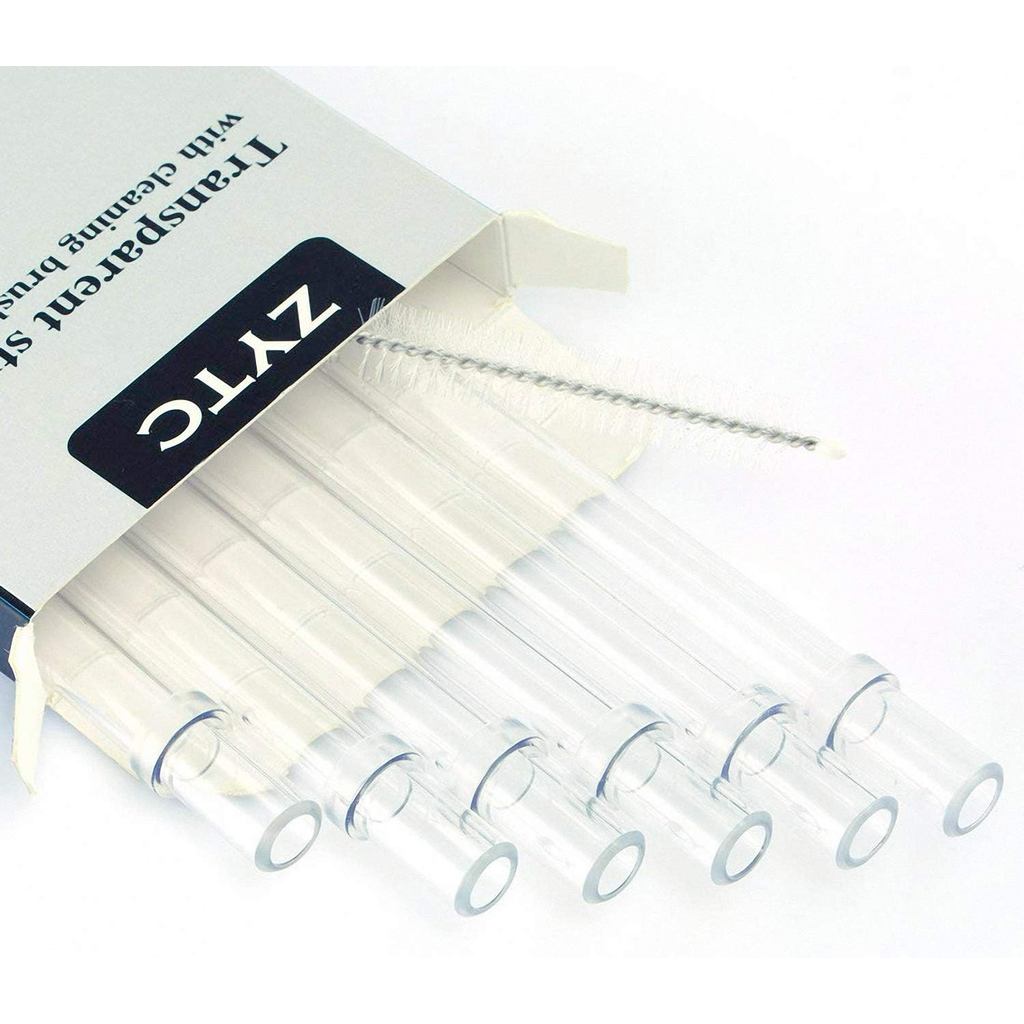 Ống Hút ZYTC Cho YETI 30-42oz, Ống Hút Uống Trong Suốt Trong Suốt Có Thể Tái Sử Dụng Thay Thế Cho Nắ