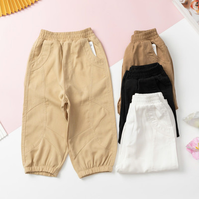Quần kaki dài bo gấu, Quần kaki bomber bé trai LITIBABY size 4/14 tuổi