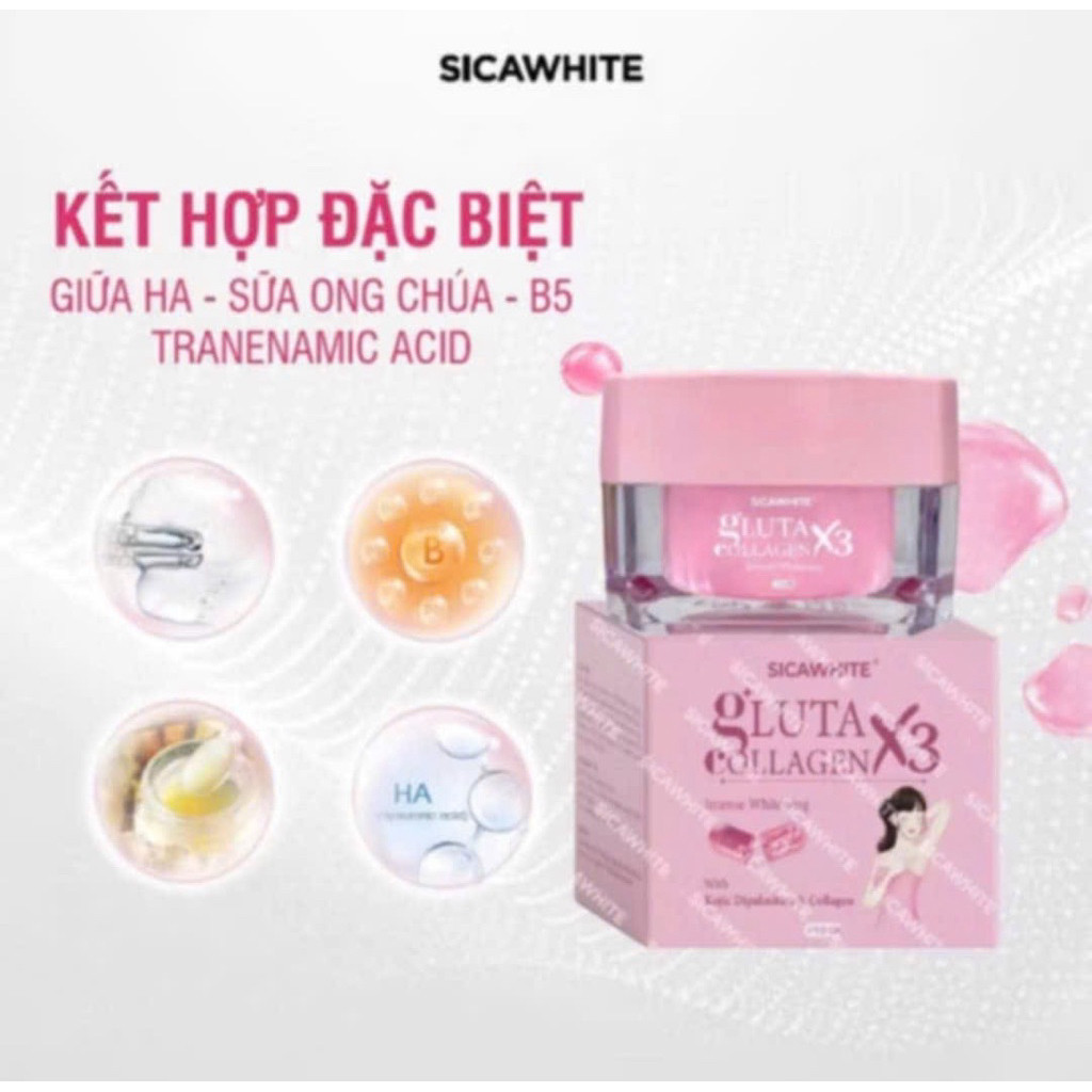hộp  kem giảm thâm nách  Gluta collagen x3 -bingbing59