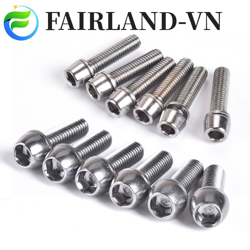 Stem Bolts High Precision Steel MTB Road Bike For Derailleur M5/M6 6pcs