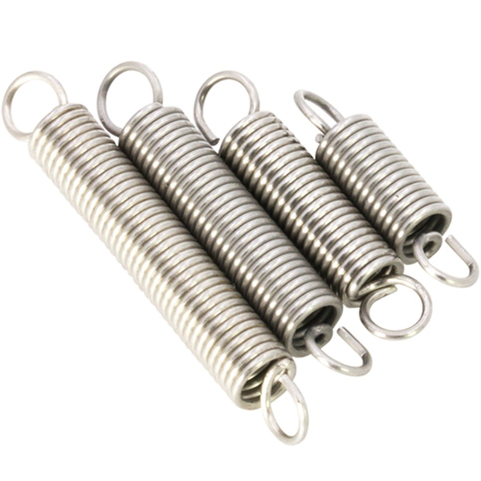 (Lò xo căng thẳng inox 304 d = 0,4mm, OD4mm, L = 15 ~ 120mm lò xo căng thẳng có móc, áp dụng cho cửa
