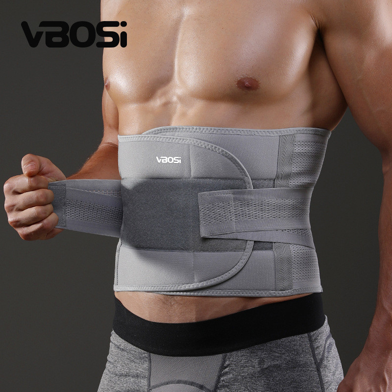 Vbosi Waist Support Outdoor Sports Adjustable Belt Weightlifting Pressure Basketball Fitness Running