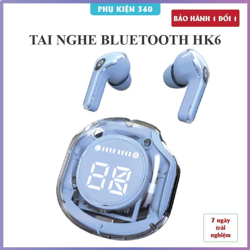 Tai Nghe Bluetooth Ultrapods Max, Gaming HK6 KY9 (Bảo Hành 1 Năm) Màn Hình LED, Âm Thanh Sống Động, 