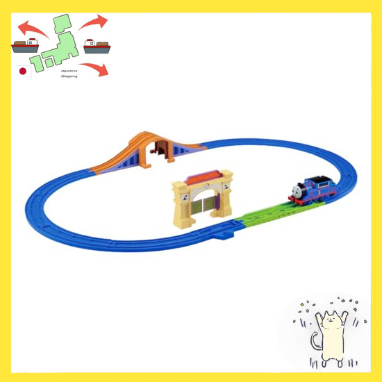[Japanese Version] Takara Tomy Plarail Thomas GOGO Thomas Starter Set Trains Trains Toys 3 years and