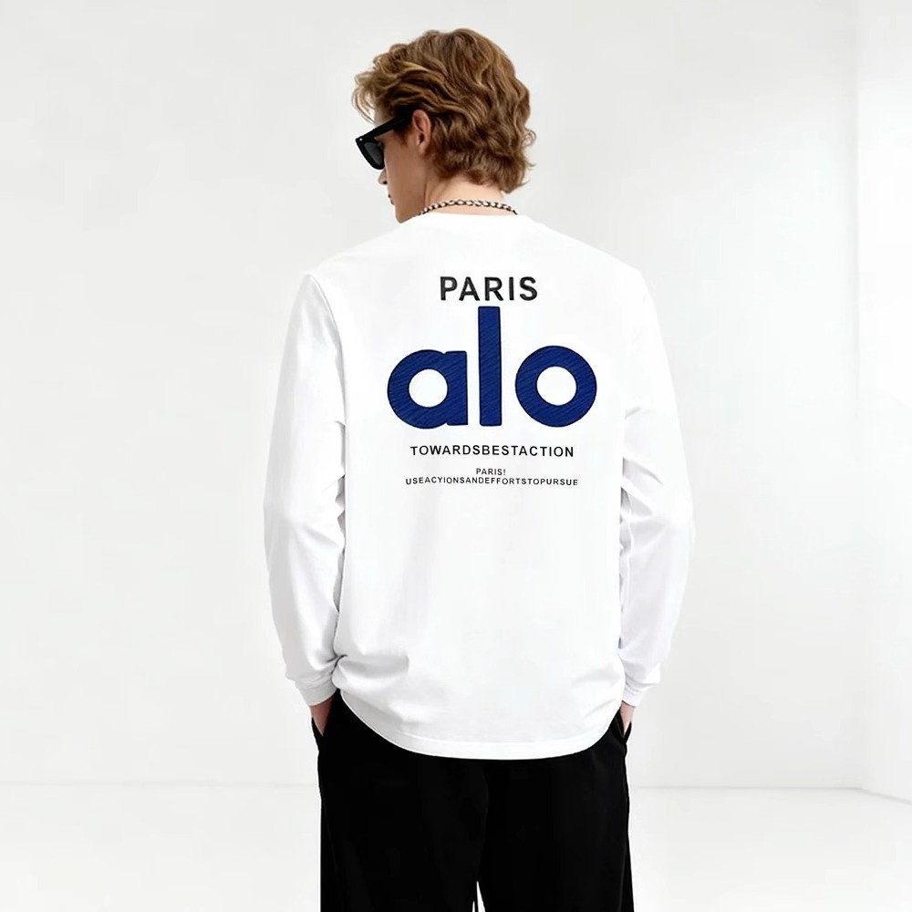 Áo thun dài tay Aloha's PARS Co mới, made from cotton nguyên chất, mang lại cảm giác thoải mái và th