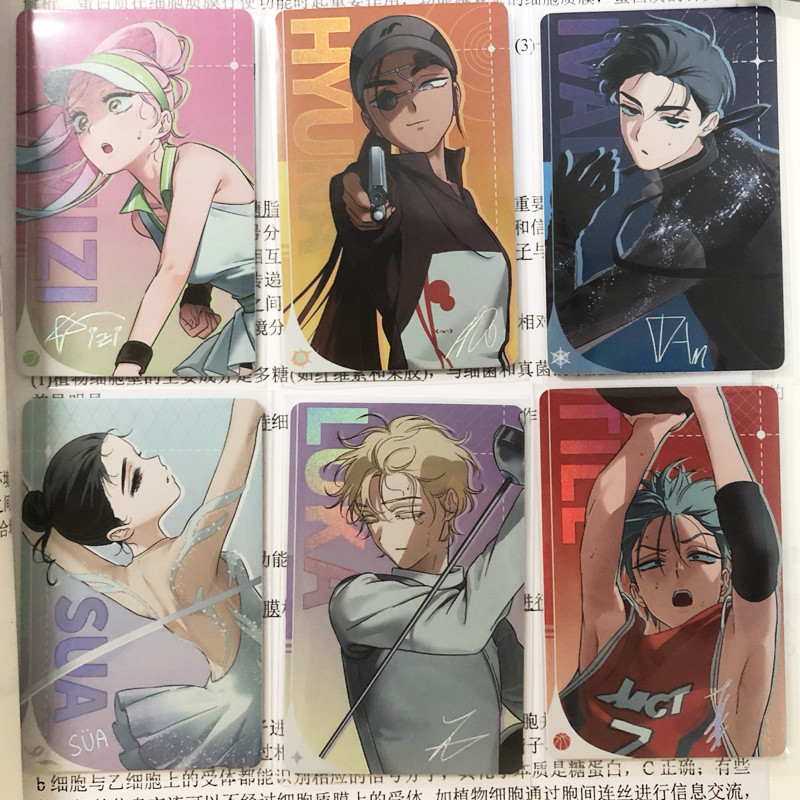 6 Cái / gói Thể Thao Gặp gỡ Hàn Quốc Manhwa Alien Stage Lomo Card Mizi Sua Till Ivan Hyuna Luka Mini