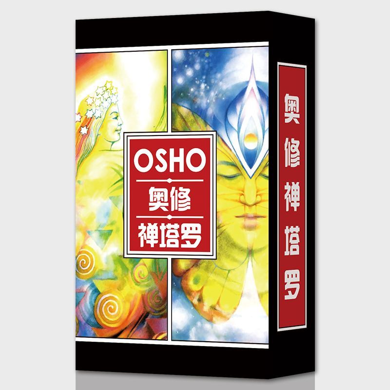 Osho Zen Tarot Cards Chính Hãng, Trọn Bộ 78 Lá, Phong Cách Cổ Điển Bóng Mờ