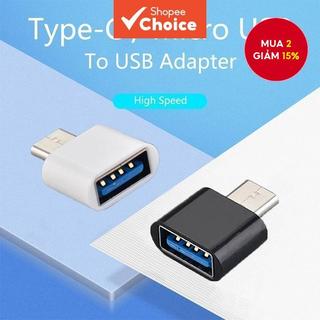  Bộ chuyển đổi Mini Type-C sang Usb 2.0 Bộ chuyển đổi Bộ chuyển đổi đầu nối đa năng cho điện thoại thông minh Android 