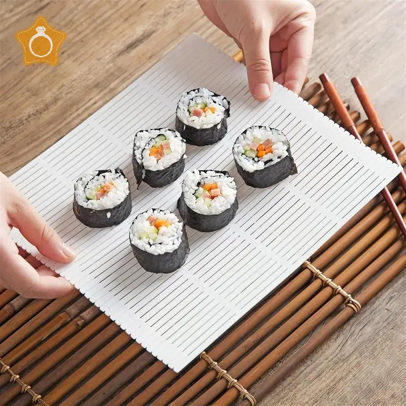 [GE] Thảm lăn Sushi DIY Có thể giặt được Khuôn cuộn Sushi có thể tái sử dụng Thảm tự làm Thực phẩm c