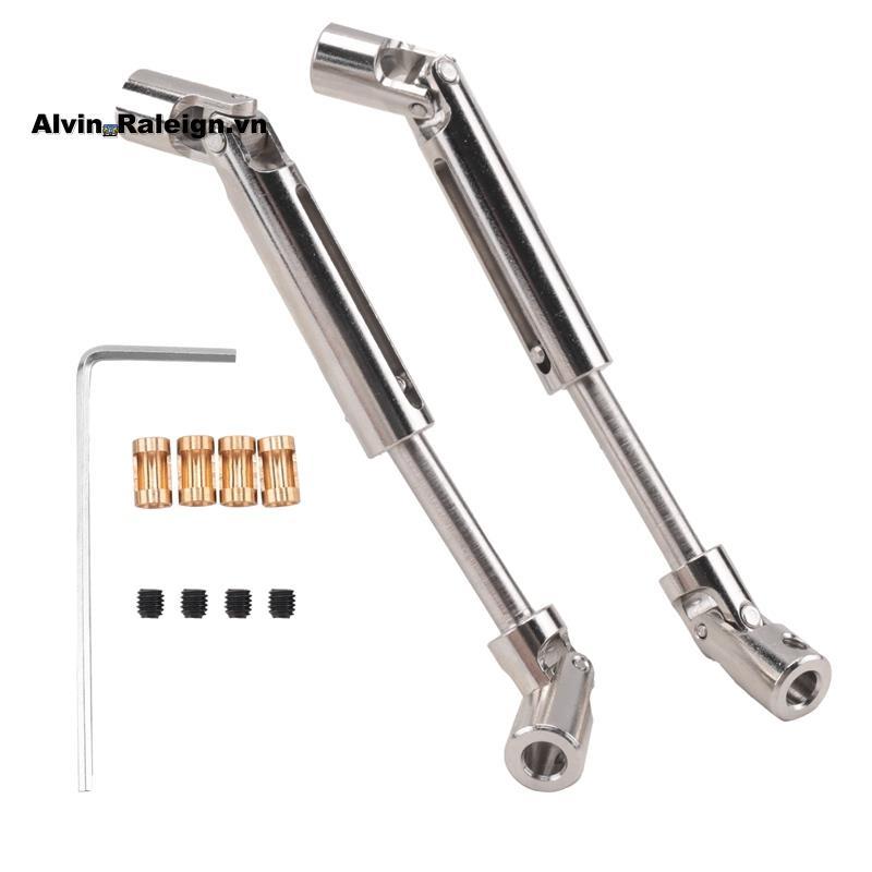 Trục truyền động kim loại MN78 với 3mm đến 4mm Trục tay áo cho MN78 MN-78 MN 78 1 / 12 RC Xe nâng cấ