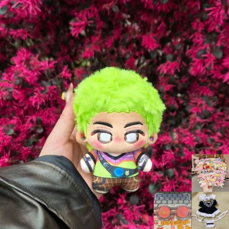 Valorant Gekko 10cm Búp bê bông dễ thương Đồ chơi sang trọng Trò chơi nóng Merch Móc khóa