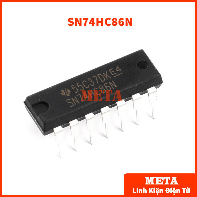 SN74HC86N DIP 14 Chân Cắm - SN74HC86 74HC86 7486 HC86