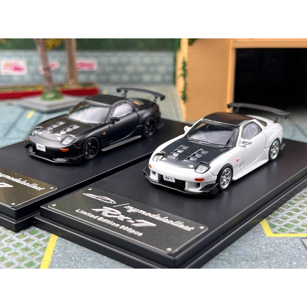 Hàng sẵn có MC 1: 64 Mazda RX-7 FD3S Amemiya RE Amemiya Mẫu xe hợp kim