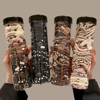 Hộp 20 chun mặt cười buộc tóc dễ thương cute LASSY [T1-KHO3]