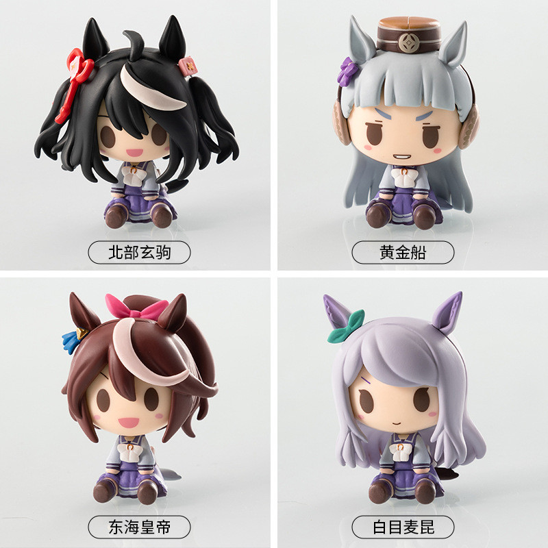 Uma Musume Pretty Derby Nhân Vật Hành Động Mambo Nendoroid Tàu Vàng Oguri Cap Tokai Teio Nhân Vật Hà