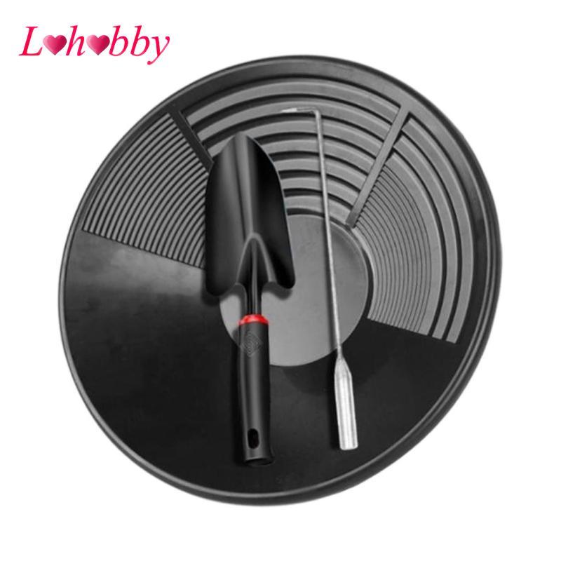 Chảo Panning vàng Đôi Riffles ngoài trời để lộ Bedrock Surging Waters